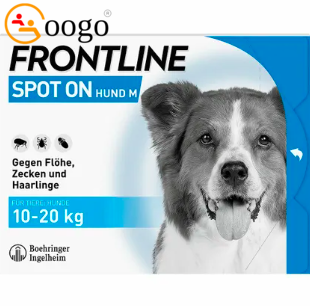 FRONTLINE® SPOT ON dog (10-20kg) against ticks and fleas (6 single-dose pipettes)